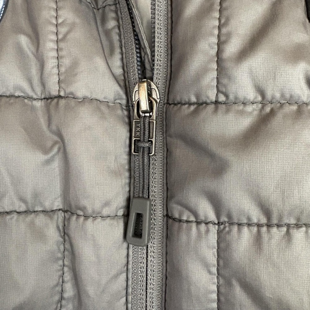 Patagonia Nano Puff Vest M Gray Full Zip Primaloft Antarctica Port Lockroy Patch - Picture 7 of 13